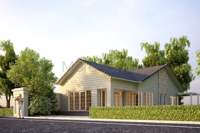 Mẫu thiết kế kiến trúc nhà vườn hiện đại tại quận 2, hồ chí minh thiết kế biệt thự đơn lập