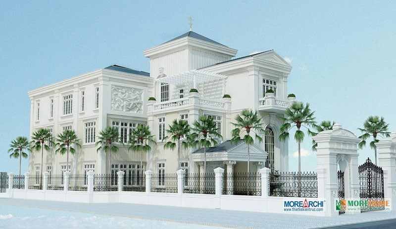 thiết kế biệt thự đơn lập