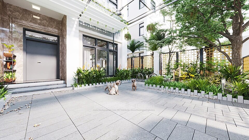 Morehome chuyên thiết kế kiến trúc ngoại thất sân vườn đẹp thiết kế kiến trúc